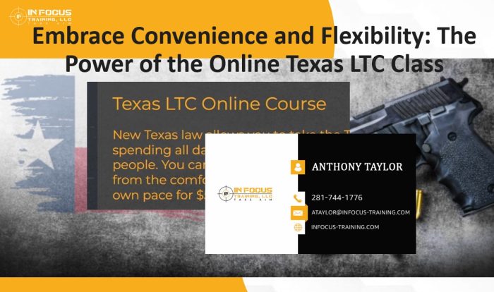 Embrace Convenience and Flexibility: The Power of the Online Texas LTC Class