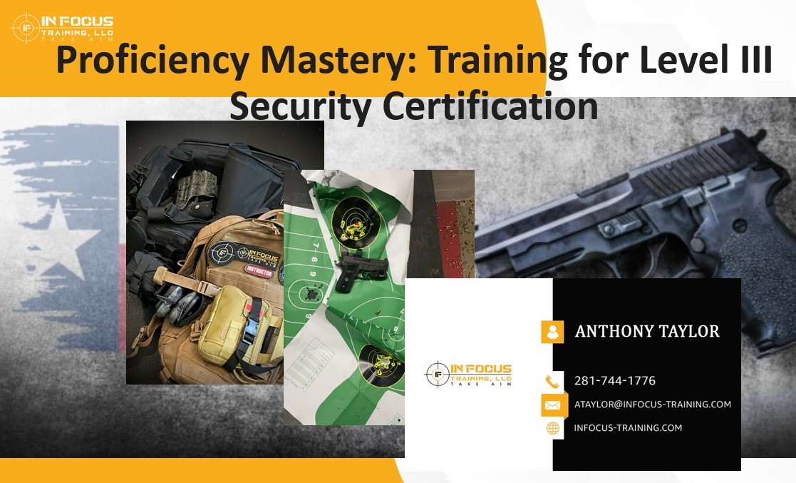 Proficiency Mastery: Training for Level III Security Certification