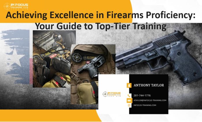 Achieving Excellence in Firearms Proficiency: Your Guide to Top-Tier Training