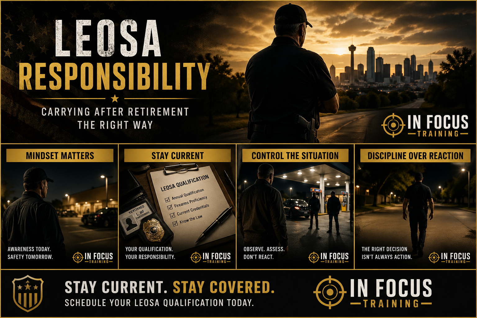 LEOSA responsibility: carrying after retirement the right way
