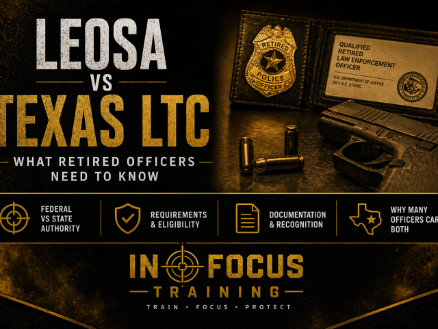 Does LEOSA Replace a Texas LTC? What Retired Officers Need to Know