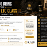 what to bring to Texas LTC class